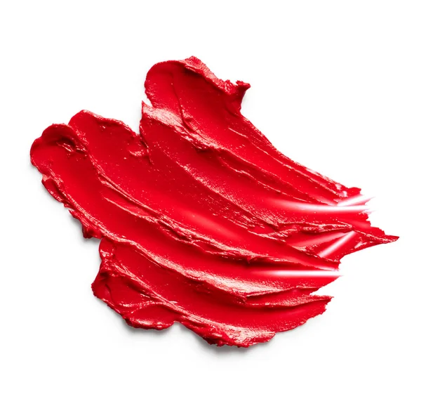 Заплямовано червоною помадою — стокове фото