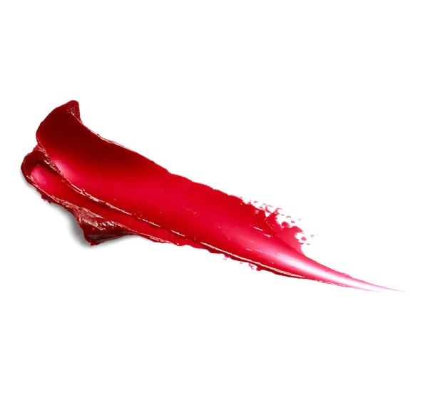 Pincelada de lápiz labial rojo — Foto de Stock