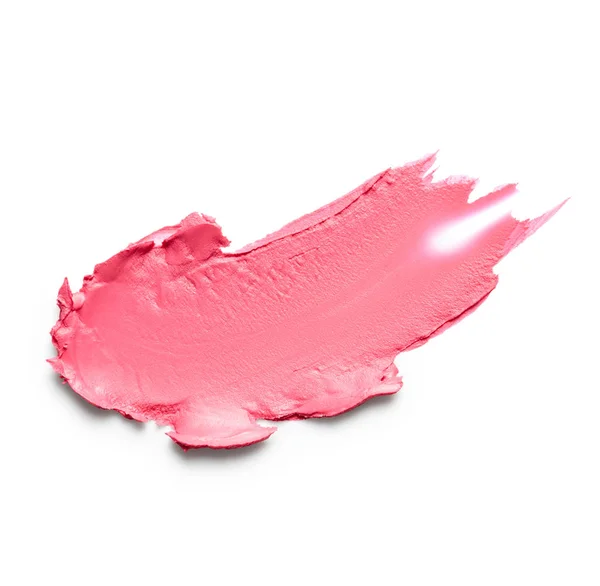 Vlekkerig roze lippenstift — Stockfoto