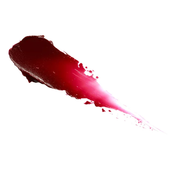 Red Smudged lipstick — Stock Photo, Image