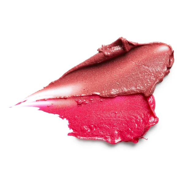 Lipstick strokes on white background — Stock Photo, Image