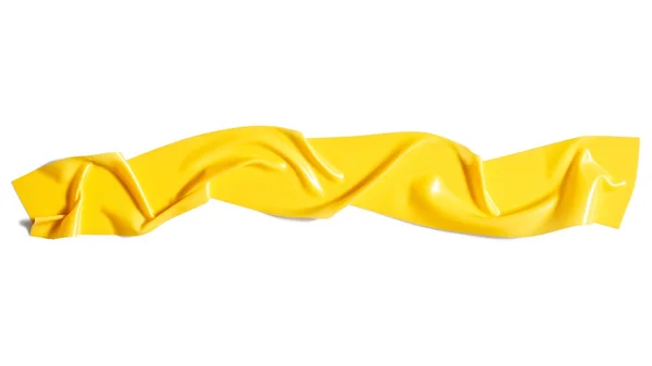 Yellow adhesive tape — Stock Photo, Image