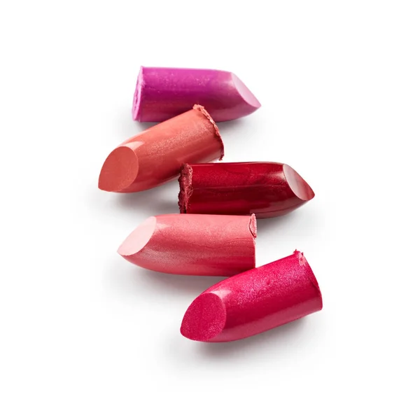 Color broken lipsticks — Stock Photo, Image