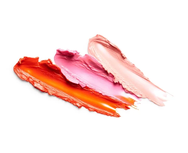 Color lipstick smears — Stock Photo, Image