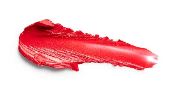 Red lipstick stroke — Stock Photo, Image