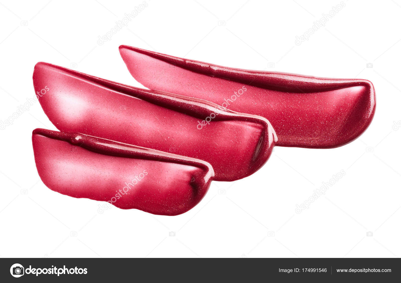 Smudged Lipstick On White Background Stock Photo C Nik Merkulov 174991546 https depositphotos com 174991546 stock photo smudged lipstick on white background html