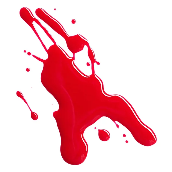 Red nail polish — Stock Photo, Image