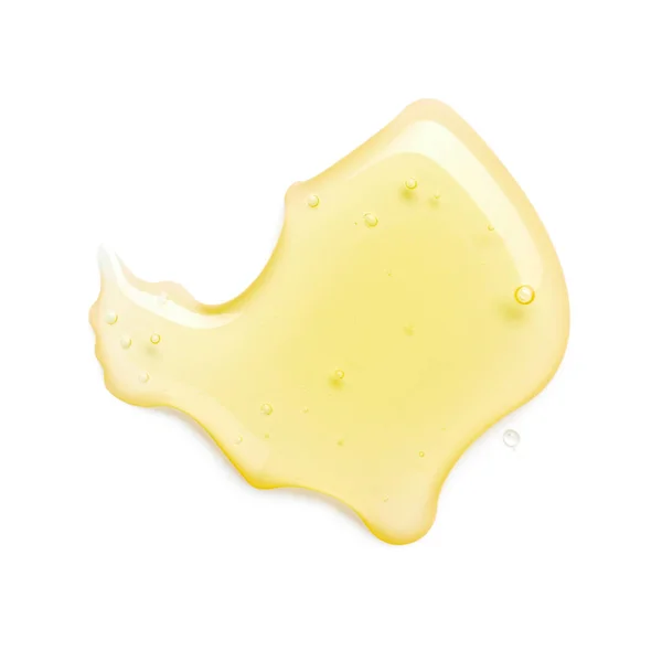 Drop Honey Isolated White Background — Stock Photo, Image