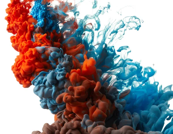 Color drop in water — Stock Photo, Image