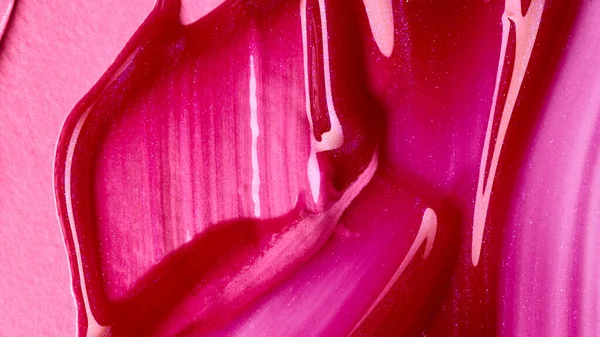 Lip Gloss Abstract Shape Close — Stock Photo, Image