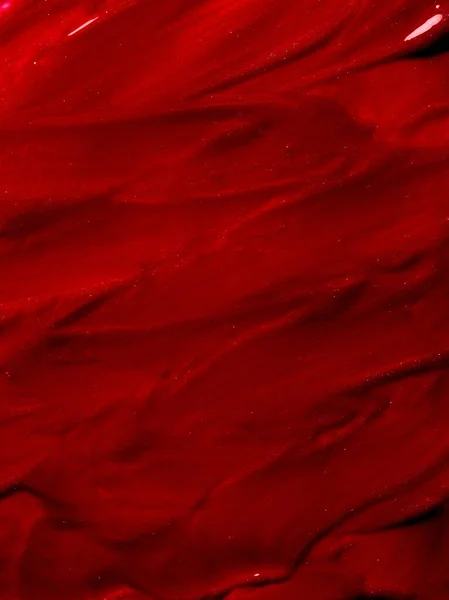 Texture Cosmetica Rossa Astratta — Foto Stock
