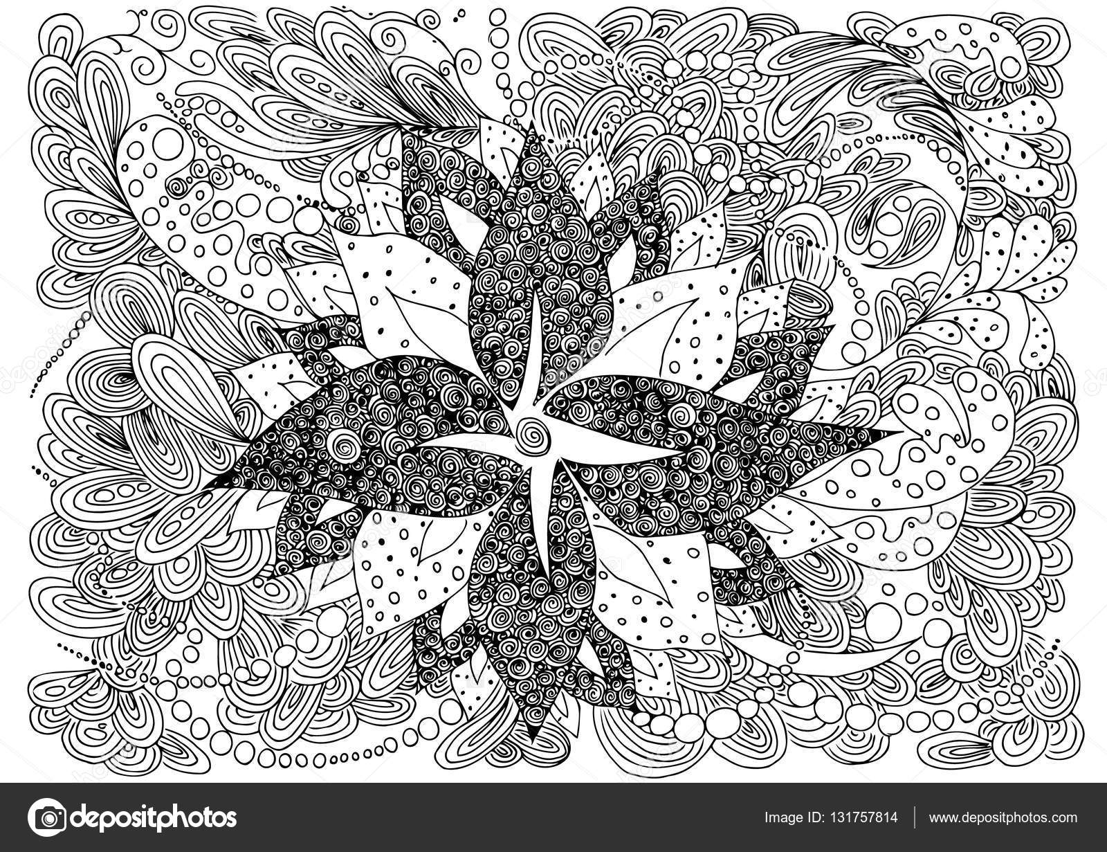 Libro de colores para adultos. — Vector de stock © maryafro #131757814
