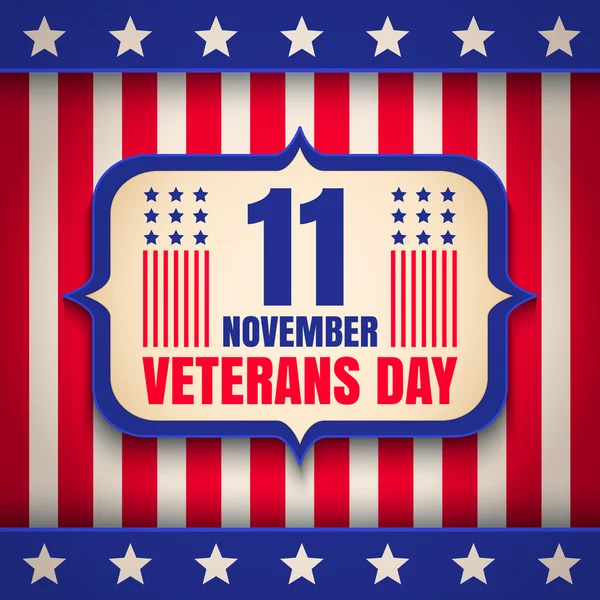 Poster for Veterans day