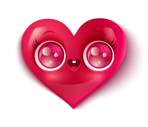 Vector cute heart — Stock Vector