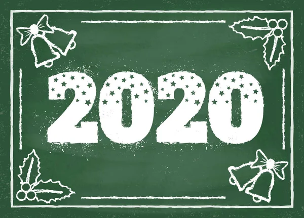 Nuevo año 2020 . — Archivo Imágenes Vectoriales
