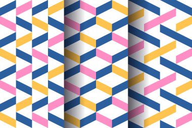 Modern vektörsüz desenler kümesi