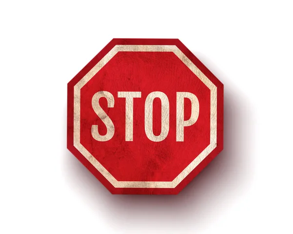 Poster Van Stopbord Illustratie Van Het Stopteken Stop Het Coronavirus — Stockfoto