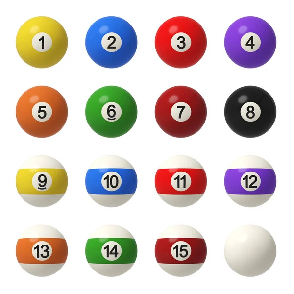 Billiard balls Stock Photo by 13853397