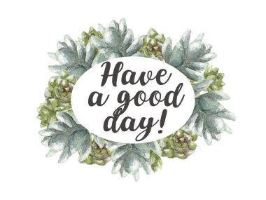 Tebrik kartı watercolorhand resim davet çiçekler