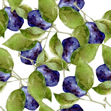 Erik ile suluboya desen