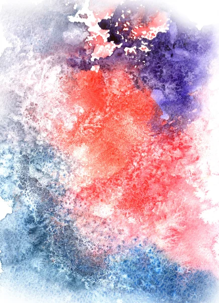 Fundo aquarela abstrato — Fotografia de Stock