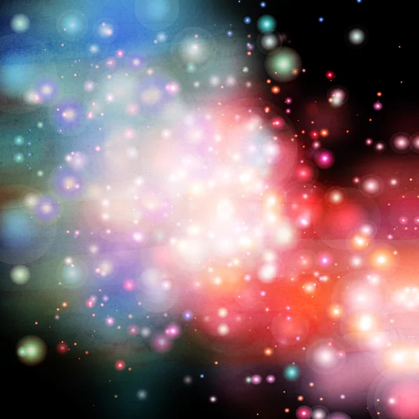 Great cosmic watercolor background — Stock Photo, Image