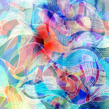 Soyut suluboya arkaplanı