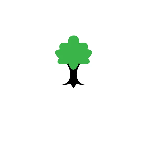 Icône d'arbre vectoriel — Image vectorielle