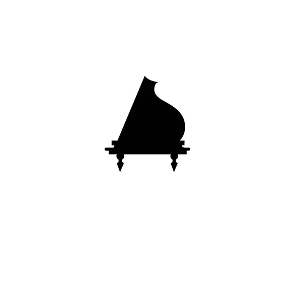 Teken ontwerp piano — Stockvector