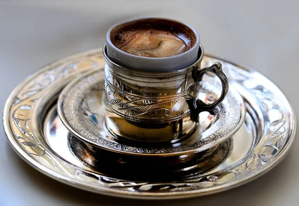 Wunderbarer türkischer Kaffee — Stockfoto