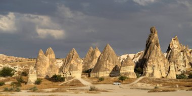 Kapadokya'da alışılmadık dağlar