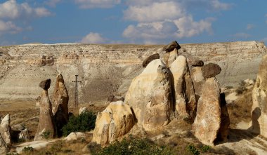 Kapadokya'da alışılmadık dağlar
