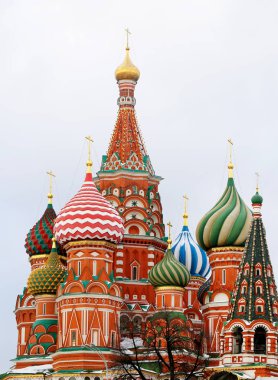 Fotoğraf parlak güzel St Basils Cathedral