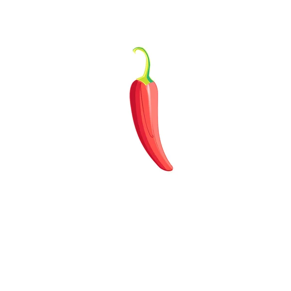 Vector Delicioso pimiento rojo — Archivo Imágenes Vectoriales