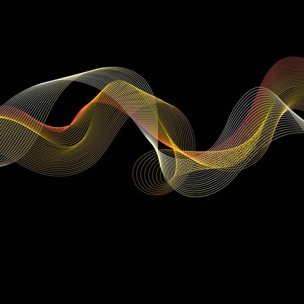 Grafik renk soyut dalga