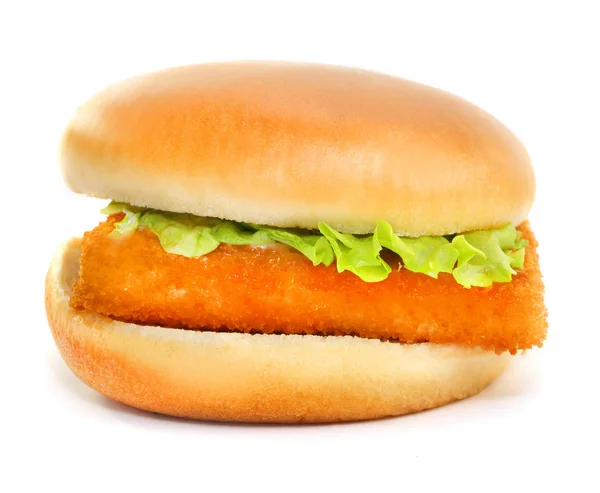 Fillet of fish sandwich — Stock Photo, Image