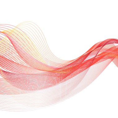 Vektör grafik dalga