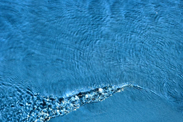 Photo background blue water — Stock Photo, Image