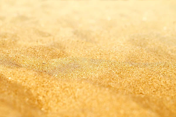 Beautiful texture of yellow sand — Stock Photo, Image