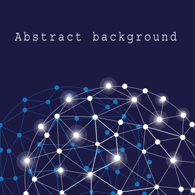 Soyut parlayan arkaplan