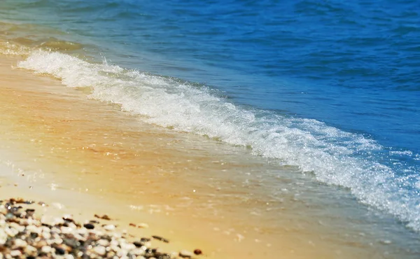美しい青い波の写真 — ストック写真