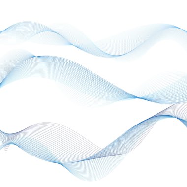 Grafik vektör soyut ışık dalgaları