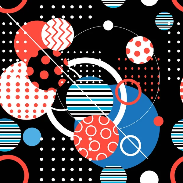 Kesintisiz geometrik grafik desen