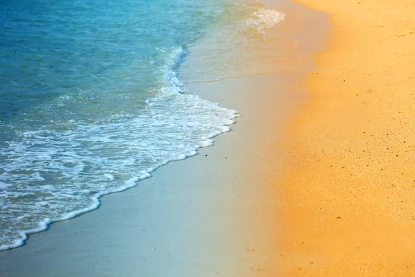 Foto einer schönen blauen Welle — Stockfoto