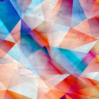 Parlak geometrik arka plan 