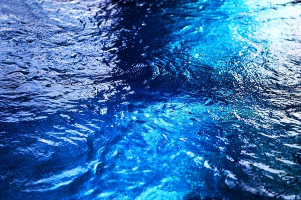 Photo background blue water — Stock Photo, Image