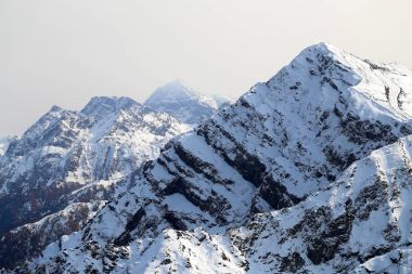 Karlı Dağları'nın harika fotoğraflar