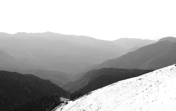 Świetne zdjęcia ośnieżonych gór — Zdjęcie stockowe