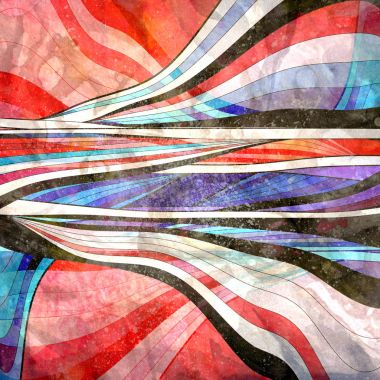 Soyut dalgalı öğeler arka plan