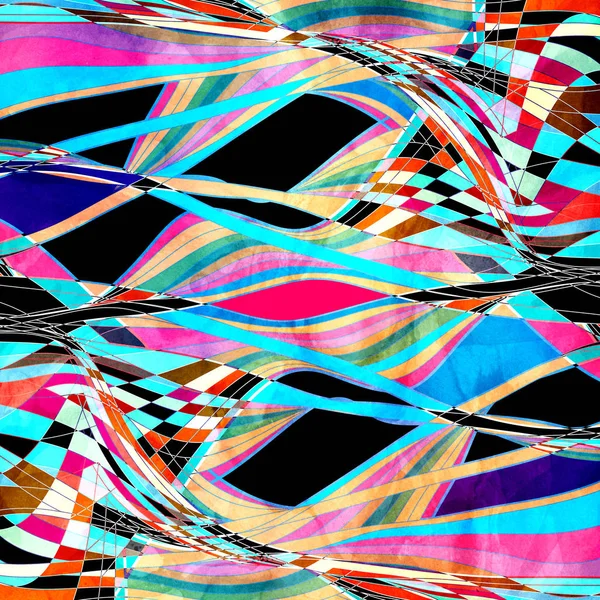 Soyut dalgalı öğeler arka plan